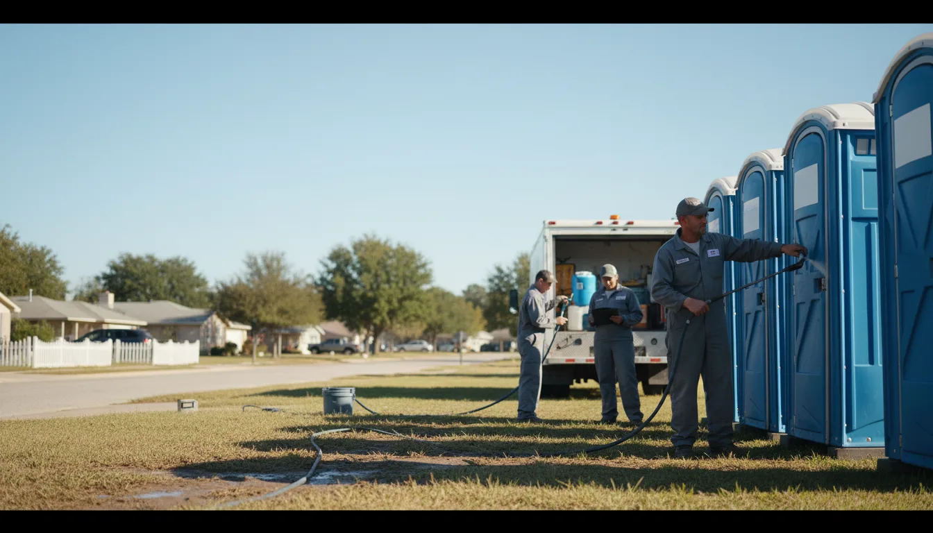 Long-Term Portable Toilet Rental in Ragley, LA near me